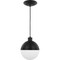 Progress Lighting Globe LED Collection Black One-Light LED Pendant P500147-031-30 - alternate 3
